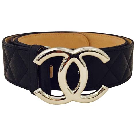 faux Chanel belt